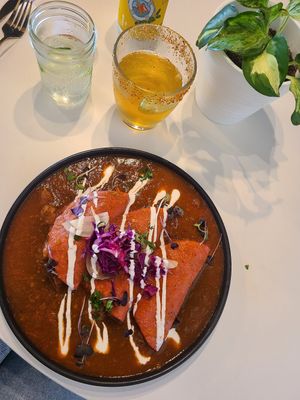 Entomatadas at Maria Cruz Cuisine in Mcallen