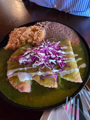 Enchiladas Verdes  at Maria Cruz Cuisine in Mcallen