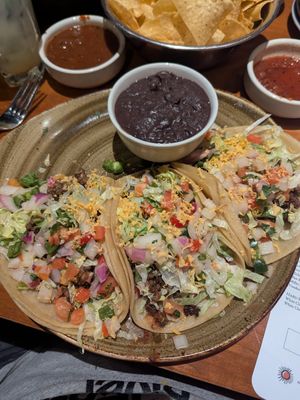 Vegan tacos! 🙂 at Cantina Laredo in Branson