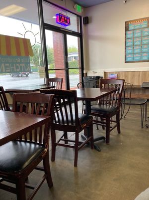 Front seating  at Little Grandma's Kitchen in Kirkland