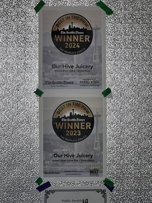   at Our Hive Juice in Black Diamond