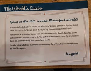  at Le Monde in Duebendorf