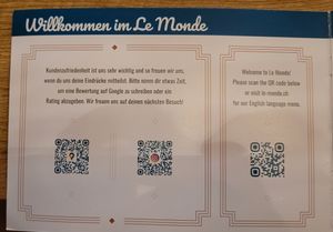  at Le Monde in Duebendorf