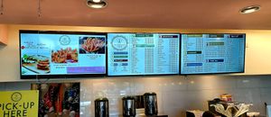 TV menu at Wonder Tea in Fort Collins