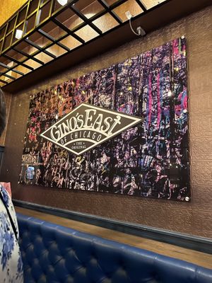   at Gino's East - South Loop in Chicago