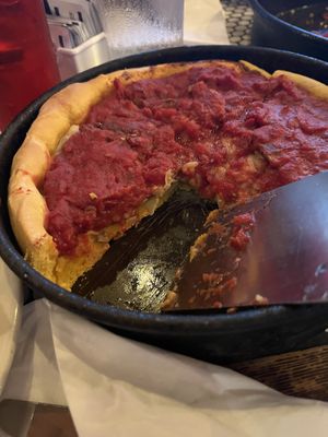   at Gino's East - South Loop in Chicago