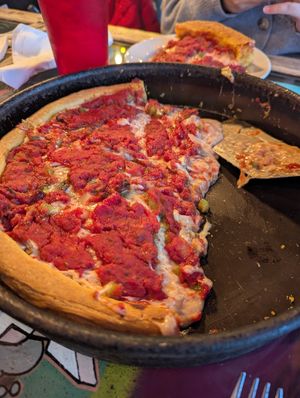  at Gino's East - South Loop in Chicago