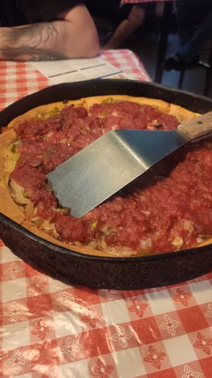  at Gino's East - South Loop in Chicago