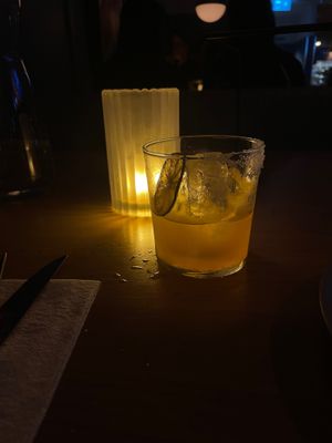 Passion fruit Margarita at Earls Kitchen + Bar in Toronto
