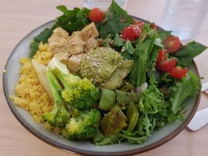 Daily bowl (changes... Daily) at True Roots in Barcelona