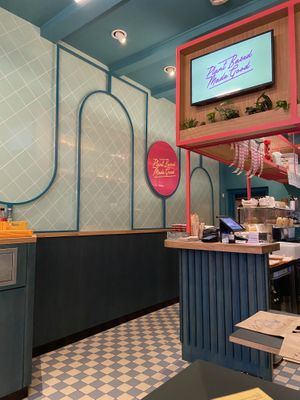 Inside  at The Sunny Burger Co. in Amsterdam