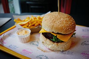 BBQ Not Bacon Burger  at The Sunny Burger Co. in Amsterdam