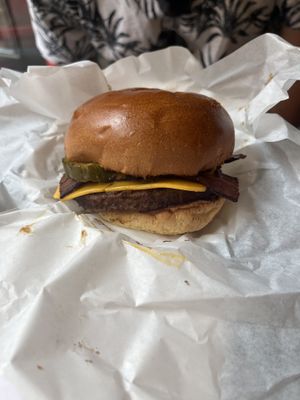 Bbq burger  at The Sunny Burger Co. in Amsterdam
