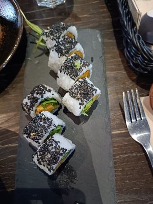 pumpkin rocket sushi at Little Hiro in Erlangen