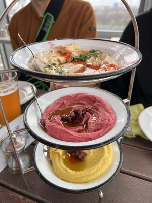 Hummus   at NENI in Berlin