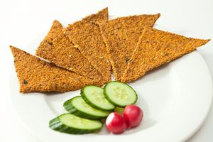 Veggie Crackers at Plaanta in Bangkok