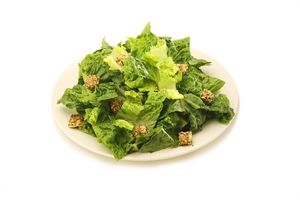 Caesar Salad w/ Sprouted Almond Croutons at Plaanta in Bangkok