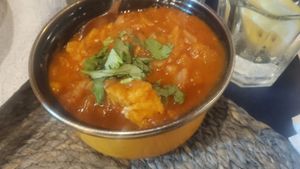 Tofu curry at The Himalayan Restaurant in Istanbul