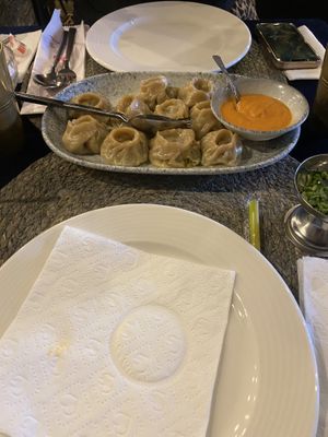 Momos  at The Himalayan Restaurant in Istanbul