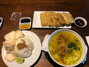 Dishes  at Black Forest Cafe in Yogyakarta