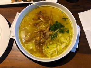 Soto  at Black Forest Cafe in Yogyakarta