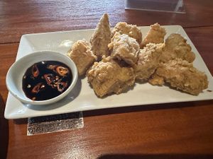 Tofu  at Black Forest Cafe in Yogyakarta