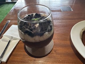 Choco mint   at Black Forest Cafe in Yogyakarta