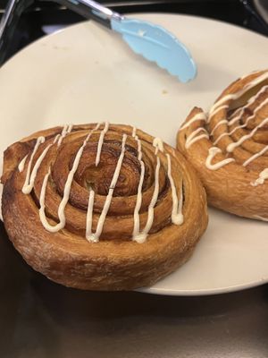 Cinnamon rolls   at Black Forest Cafe in Yogyakarta
