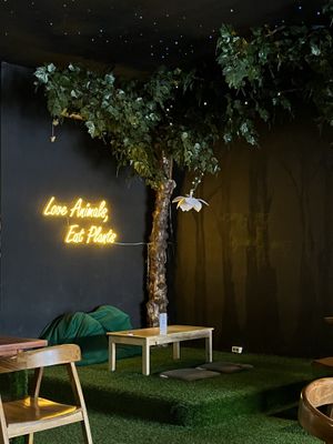 Interior   at Black Forest Cafe in Yogyakarta