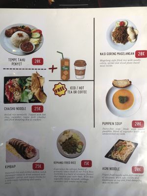 Menu page 8 08/23  at Black Forest Cafe in Yogyakarta