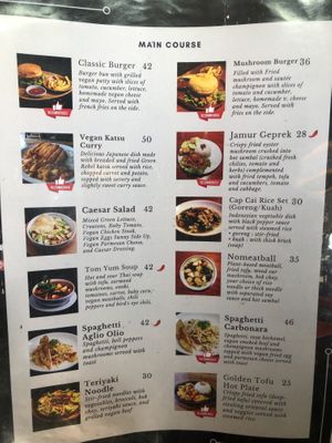 Menu page 9 08/23  at Black Forest Cafe in Yogyakarta