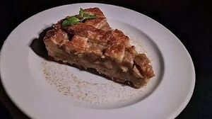 My fave: the pie   at Black Forest Cafe in Yogyakarta