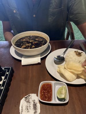 Rawon steer  at Black Forest Cafe in Yogyakarta