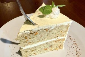 Carrot cake (-ish)  at Black Forest Cafe in Yogyakarta