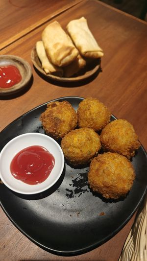 Bitterballen at Black Forest Cafe in Yogyakarta