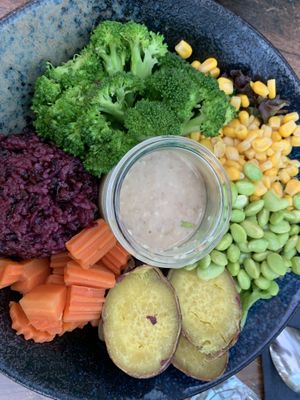 Vegan bowl  at Buddha Bowl in Osnabrueck
