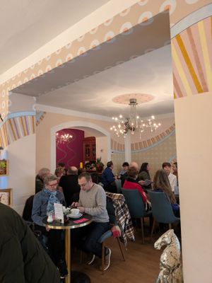 Inside of Der Kuchenladen. at Der Kuchenladen in Berlin