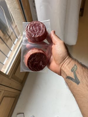 Vegan steak   at La Veganeria del Born in Barcelona