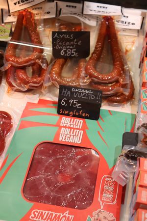   at La Veganeria del Born in Barcelona