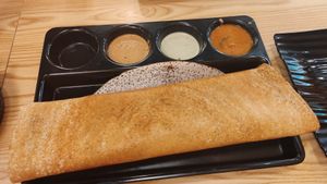 Onion Dosai #Veganuary at Chandra Mahal in Central Singapore