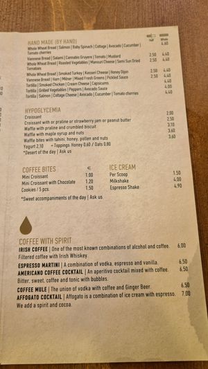  at Monk Coffee in Rhodes