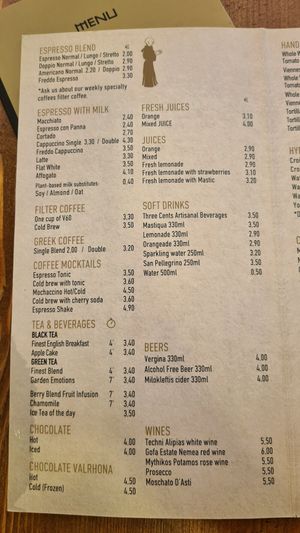  at Monk Coffee in Rhodes