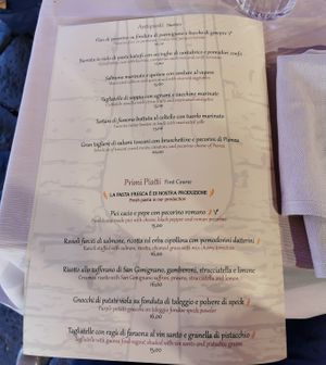  at L'Osteria del Bigelli in Siena