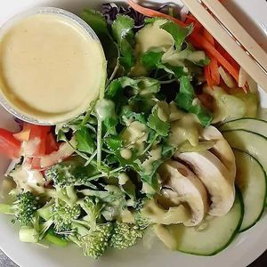 Keto Chopped Salad at Abundant Life Kitchen in Lexington