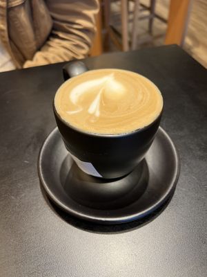 Latte  at Cafe Emis in Kennett Square