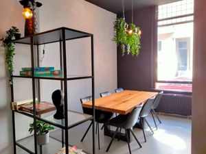 Indoor seating at Cafeïne in Arnhem