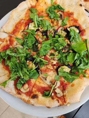 Idea vegana at Italian Mattarello Pizzeria in Sarande