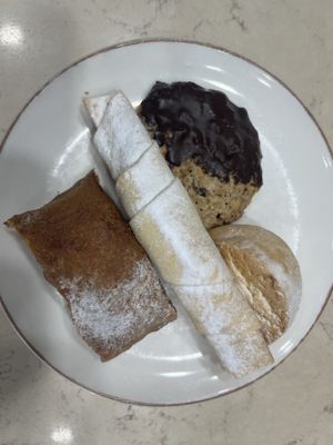 All these are vegan 😎  at Dona Bakery and Sweets in Batumi