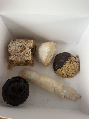 Vegan sweets   at Dona Bakery and Sweets in Batumi
