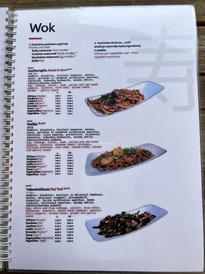 Wok menu (1)  at Miami in Marijampole